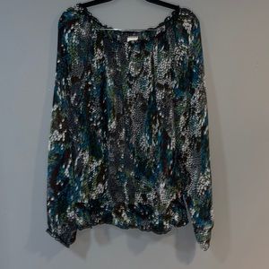 NWT Venezia lane Bryant sheer loss sleeve top size18/20